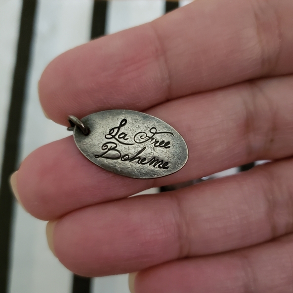 ๐ Lafreeboheme sterling silver Coffin, bat and skull pendant OOAK Artisan - Picture 3 of 3